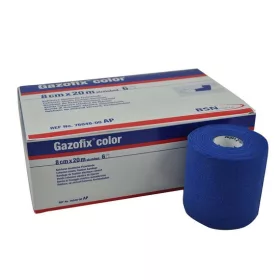 Gazofix 8 cm x 20 m kék