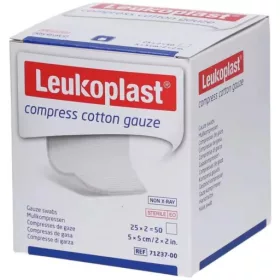 Leukoplast ST mull lap 5 x 5cm (STERIL)