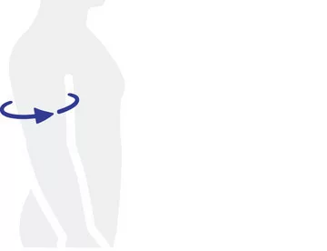 Bauerfeind OmoTrain Aktívbandázs a vállízület korai funkcionális kezeléséhez Bal, Méret:0