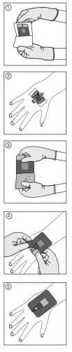 Curafix i.v. Soft (6 x 7,5 cm) steril kanülrögzítő tapasz flízanyagból