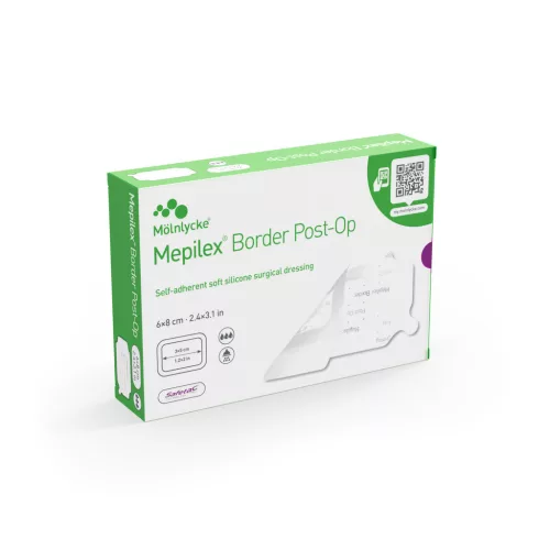 Mepilex Border Post Op 6x8cm, 1 db