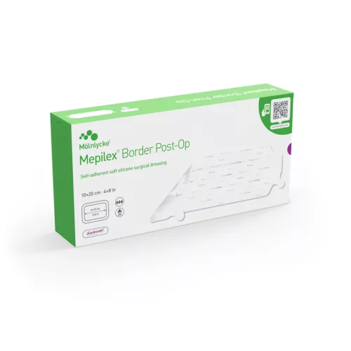 Mepilex Border Post Op 10x20cm, 1 db
