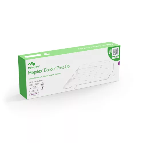 Mepilex Border Post Op 10x25cm, 1 db