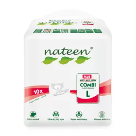   Nateen Combi Plus L - inkontinencia nadrágpelenka 2850 ml (10db)