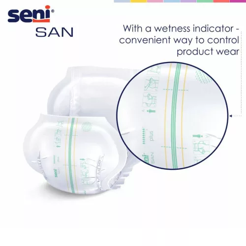 Seni SAN Plus - inkontinencia betét 2800 ml (30 db)