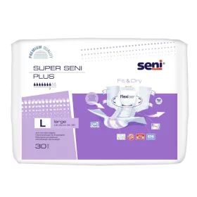 Seni Super Plus L - nadrágpelenka 3200 ml (30 db)