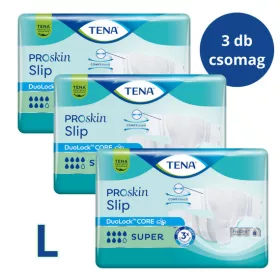   TENA Slip Super L - inkontinencia nadrágpelenka 2741 ml MEGA Pack (4x30 db)