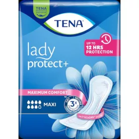 TENA Lady Protect+ Maxi - inkontinencia betét (12 db)