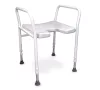  DS-130 Állítható magasságú karfás tusolószék - fürdető szék 130 kg-ig