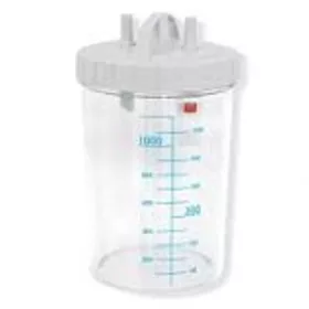   Váladékszívóhoz tartály 1000 ml autoklávozható 121C-on (New Aspirethez is)