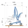 Mozgássérült medence lift EcoPool