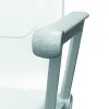 WC magasító állítható magasságú, fedővel, karfával 120 kg-ig TSE120