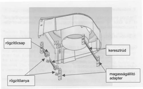 WC magasító állítható magasságú, fedővel, karfával 120 kg-ig TSE120