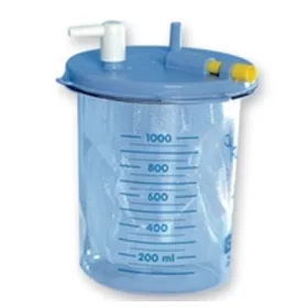   Váladékszívó-hoz eldobható tartályba betét 1000ml fedéllel
