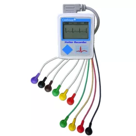   EC-12H EKG Holter Rendszer - teljes feltárású, 12 csatornás