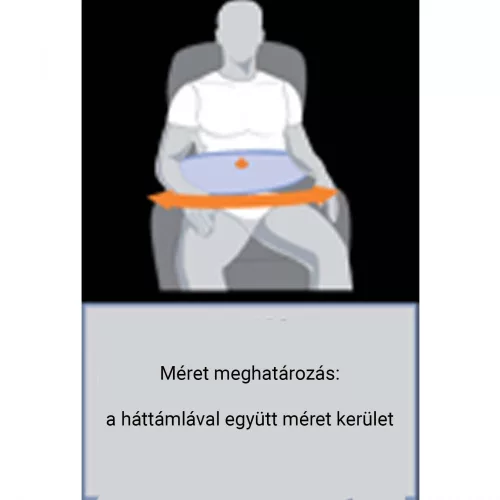 ORLIMAN betegrögzítő ülésbe - hasi és medence pánt OM1005