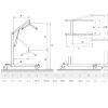 Elektromos betegemelő lift Motion-804 COMPACT 150 kg-ig