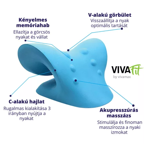 MediNeck Nyaknyújtó és izomlazító párna