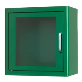 ARKY ZÖLD defibrillátor fali fém kabin