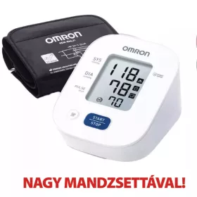   Vérnyomásmérő automata OMRON M2+ Intellisense M-L-es mandzsettával