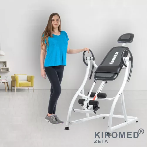 KiroMed Zéta gerincnyújtó pad (ajándék Kiromed nyaknyújtó párnával) hason is használható orvostechnikai eszköz (denevérpad, gerincpad) 5 év garanciával