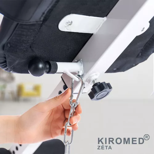KiroMed Zéta gerincnyújtó pad (ajándék Kiromed nyaknyújtó párnával) hason is használható orvostechnikai eszköz (denevérpad, gerincpad) 5 év garanciával