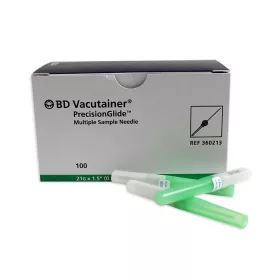   21G 1 1/2 VACUTAINER TŰ zöld egyszerhasználatos vérvételi tű 100X