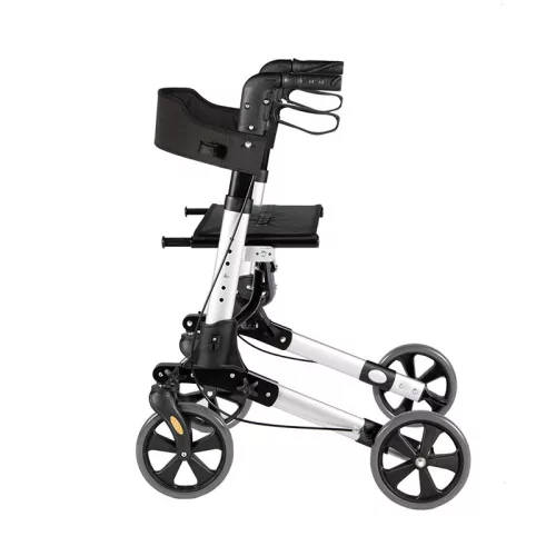 GM 4260 Fékes, könnyű alumínium rollátor - összecsukható, könnyű, mindössze 8,1 kg!