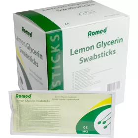   ROMED SZÁJHIGIÉNÉS GLICERINES VATTAPÁLCA CITROMOS (25x3db)