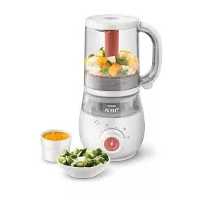   AVENT 4 AZ 1-BEN EGÉSZSÉGES BÉBIÉTEL KÉSZÍTŐ, pároló és turmixgép