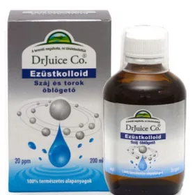 EZÜSTKOLLOID SZÁJ TOROK ÖBLÖGETŐ 200ML DR.JUICE