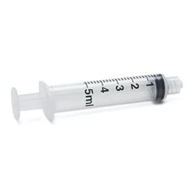 5ML EGYSZER HASZNÁLATOS FECSKENDŐ LUER LOCK VÉGŰ 100X
