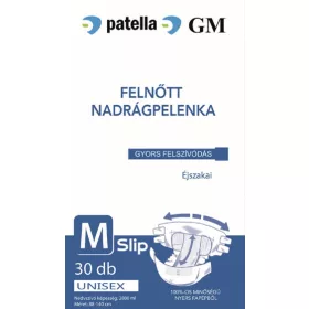 GM SLIP FELNŐTT NADRÁGPELENKA M 2800ML éjszakai 30 db