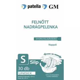 GM SLIP FELNŐTT NADRÁGPELENKA S 1200ML nappali 30 db