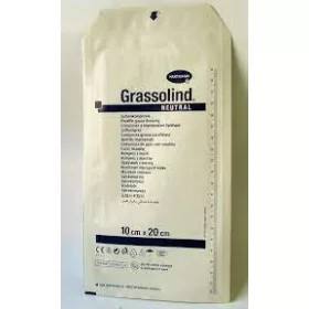   Grassolind KENŐCSTÜLL, Kenőcsös sebfedő háló 10x20 cm 30X