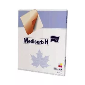   MEDISORB H LAP 10CM X 10CM HYDROKOLLOID Steril kötszer  3 db