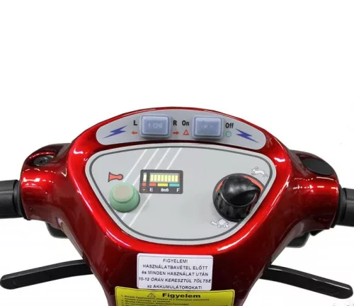 EL-GO M 4 kerekű elektromos moped, indexszel 
