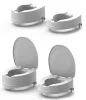 Meyra Easy-Clip WC magasító 15 cm fedeles