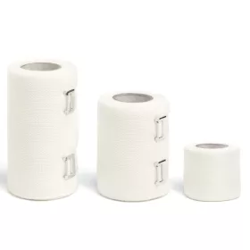   Biflexideal rövidmegnyúlású kompressziós fásli 3/6 cm x 5 m fehér