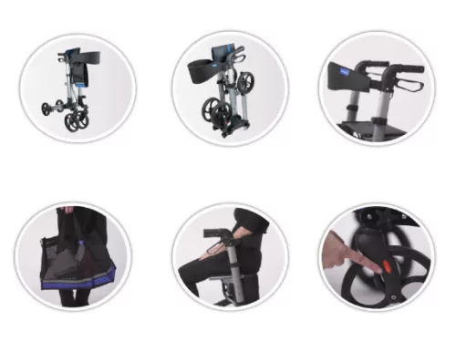 THUASNE GURULÓ JÁRÓKERET (ROLLÁTOR) új design 130 kg-ig