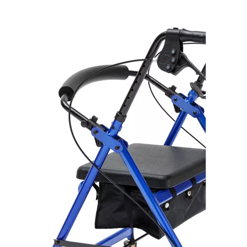 Könnyű, stabil Herdegen Alu-b. rollátor, 130 kg-ig, mindössze 6,5 kg