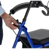 Könnyű, stabil Herdegen Alu-b. rollátor, 130 kg-ig, mindössze 6,5 kg