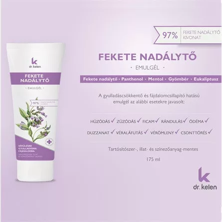 Fekete nadálytő emulgél (175 ml)