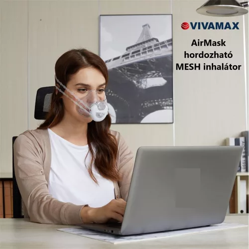 Hordozható Mesh inhalátor, AirMask