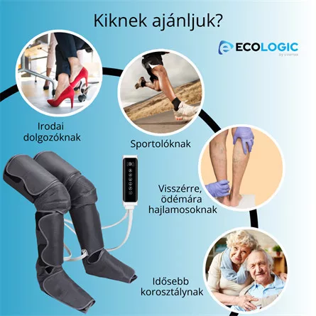 Légpárnás vénamasszírozó készülék