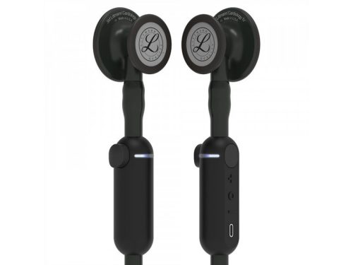 Fonendoszkóp Littmann Core digitális elektromos fekete, 69 cm 8490