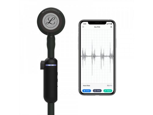 Fonendoszkóp Littmann Core digitális elektromos fekete, 69 cm 8490