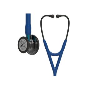   Fonendoszkóp Littmann Cardiology IV s.kék, magasfényű füst fej, fekete hallgató, kék csőszár 6202