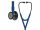 Fonendoszkóp Littmann Cardiology IV s.kék, magasfényű füst fej, fekete hallgató, kék csőszár 6202