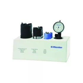   Vérnyomásmérő Riester R1 shock-proof set 3 mandzsettával asztali tartóban